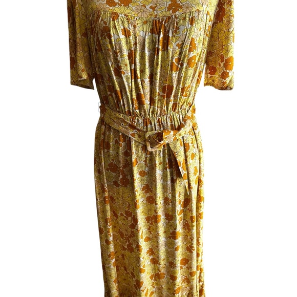 HAVEN HEARTS WOMANS MAXI FLORAL DRESS SZ SMALL - Picture 6 of 10